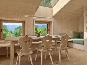 Die Panoramasuite im Waldchalet Jogglwies Panoramasuite Waldchalet